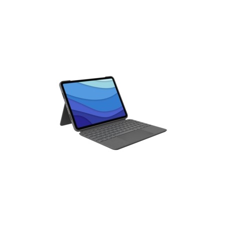 Logitech Combo Touch Keyboard & Folio Case for 11-inch iPad Pro (1st & 2nd Gen) - Premium 16-Level Backlit, Pan Nordic Layout - 